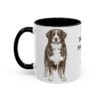 11oz Bernese Mountain Dog Dog Dad Mug, Vintage Sketch Coffee Mug, Dog Dad Gift