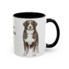 11oz Bernese Mountain Dog Dog Dad Mug, Vintage Sketch Coffee Mug, Dog Dad Gift