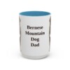 bernese-mountain-dog-mug-dad-light-blue-3 15oz Bernese Mountain Dog Dog Dad Mug, Vintage Sketch Coffee Mug, Dog Dad Gift