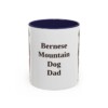 11oz Bernese Mountain Dog Dog Dad Mug, Vintage Sketch Coffee Mug, Dog Dad Gift