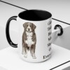 15oz Funny Bernese Mountain Dog Mug, Giant Teddy Bear Who Sheds On Everything, Vintage Dog Coffee Mug, Dog Lover Gift