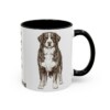 11oz Funny Bernese Mountain Dog Mug, Giant Teddy Bear Who Sheds On Everything, Vintage Dog Coffee Mug, Dog Lover Gift