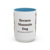 15oz Bernese Mountain Dog Latin Mug, Bernese Mountain Dog, Vintage Dog Coffee Mug, Dog Lover Gift