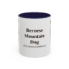 bernese-mountain-dog-mug-latin-navy-1 11oz Bernese Mountain Dog Latin Mug, Bernese Mountain Dog, Vintage Dog Coffee Mug, Dog Lover Gift