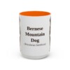 15oz Bernese Mountain Dog Latin Mug, Bernese Mountain Dog, Vintage Dog Coffee Mug, Dog Lover Gift