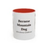 bernese-mountain-dog-mug-latin-red-1 11oz Bernese Mountain Dog Latin Mug, Bernese Mountain Dog, Vintage Dog Coffee Mug, Dog Lover Gift