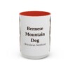 15oz Bernese Mountain Dog Latin Mug, Bernese Mountain Dog, Vintage Dog Coffee Mug, Dog Lover Gift