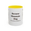 bernese-mountain-dog-mug-latin-yellow-1 11oz Bernese Mountain Dog Latin Mug, Bernese Mountain Dog, Vintage Dog Coffee Mug, Dog Lover Gift