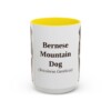 15oz Bernese Mountain Dog Latin Mug, Bernese Mountain Dog, Vintage Dog Coffee Mug, Dog Lover Gift