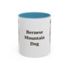 bernese-mountain-dog-mug-light-blue-1 11oz Bernese Mountain Dog Mug, Vintage Dog Portrait Coffee Mug, Dog Lover Gift