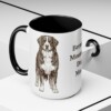 15oz Bernese Mountain Dog Dog Mom Mug, Vintage Sketch Coffee Mug, Dog Mom Gift
