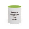 bernese-mountain-dog-mug-mom-light-green-1 11oz Bernese Mountain Dog Dog Mom Mug, Vintage Sketch Coffee Mug, Dog Mom Gift