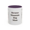 bernese-mountain-dog-mug-mom-purple-1 11oz Bernese Mountain Dog Dog Mom Mug, Vintage Sketch Coffee Mug, Dog Mom Gift