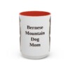 15oz Bernese Mountain Dog Dog Mom Mug, Vintage Sketch Coffee Mug, Dog Mom Gift