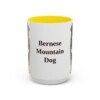 15oz Bernese Mountain Dog Mug, Vintage Dog Portrait Coffee Mug, Dog Lover Gift