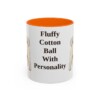 11oz Funny Bichon Frise Mug, Fluffy Cotton Ball With Personality, Vintage Dog Coffee Mug, Dog Lover Gift