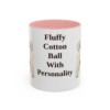 11oz Funny Bichon Frise Mug, Fluffy Cotton Ball With Personality, Vintage Dog Coffee Mug, Dog Lover Gift