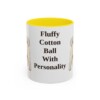 11oz Funny Bichon Frise Mug, Fluffy Cotton Ball With Personality, Vintage Dog Coffee Mug, Dog Lover Gift
