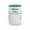 bichon-frise-mug-latin-light-blue-3 15oz Bichon Frise Latin Mug, Bichon Frise, Vintage Dog Coffee Mug, Dog Lover Gift