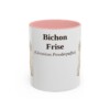 11oz Bichon Frise Latin Mug, Bichon Frise, Vintage Dog Coffee Mug, Dog Lover Gift