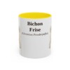 11oz Bichon Frise Latin Mug, Bichon Frise, Vintage Dog Coffee Mug, Dog Lover Gift