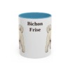 11oz Bichon Frise Mug, Vintage Dog Portrait Coffee Mug, Dog Lover Gift