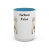 15oz Bichon Frise Mug, Vintage Dog Portrait Coffee Mug, Dog Lover Gift