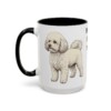bichon-frise-mug-mom-black-left-3 15oz Bichon Frise Dog Mom Mug, Vintage Sketch Coffee Mug, Dog Mom Gift