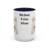 bichon-frise-mug-mom-navy-3 15oz Bichon Frise Dog Mom Mug, Vintage Sketch Coffee Mug, Dog Mom Gift