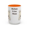 bichon-frise-mug-mom-orange-3 15oz Bichon Frise Dog Mom Mug, Vintage Sketch Coffee Mug, Dog Mom Gift