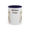 11oz Bichon Frise Mug, Vintage Dog Portrait Coffee Mug, Dog Lover Gift
