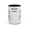 15oz Bichon Frise Mug, Vintage Dog Portrait Coffee Mug, Dog Lover Gift