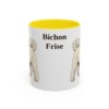 11oz Bichon Frise Mug, Vintage Dog Portrait Coffee Mug, Dog Lover Gift