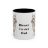11oz Biewer Terrier Dog Dad Mug, Vintage Sketch Coffee Mug, Dog Dad Gift