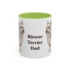 11oz Biewer Terrier Dog Dad Mug, Vintage Sketch Coffee Mug, Dog Dad Gift