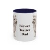11oz Biewer Terrier Dog Dad Mug, Vintage Sketch Coffee Mug, Dog Dad Gift