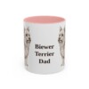 11oz Biewer Terrier Dog Dad Mug, Vintage Sketch Coffee Mug, Dog Dad Gift