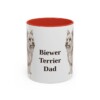 11oz Biewer Terrier Dog Dad Mug, Vintage Sketch Coffee Mug, Dog Dad Gift