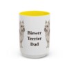 15oz Biewer Terrier Dog Dad Mug, Vintage Sketch Coffee Mug, Dog Dad Gift
