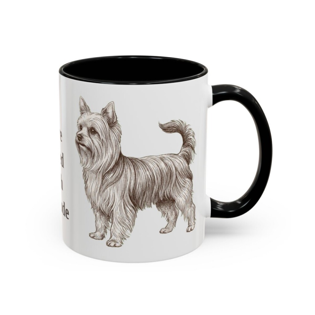 biewer-terrier-mug-humor-black-right-1 11oz Funny Biewer Terrier Mug, Rare Breed Rich Attitude, Vintage Dog Coffee Mug, Dog Lover Gift