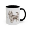 11oz Biewer Terrier Latin Mug, Biewer Terrier, Vintage Dog Coffee Mug, Dog Lover Gift