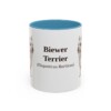11oz Biewer Terrier Latin Mug, Biewer Terrier, Vintage Dog Coffee Mug, Dog Lover Gift