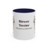 11oz Biewer Terrier Latin Mug, Biewer Terrier, Vintage Dog Coffee Mug, Dog Lover Gift