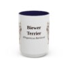 15oz Biewer Terrier Latin Mug, Biewer Terrier, Vintage Dog Coffee Mug, Dog Lover Gift