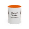 11oz Biewer Terrier Latin Mug, Biewer Terrier, Vintage Dog Coffee Mug, Dog Lover Gift
