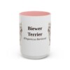 15oz Biewer Terrier Latin Mug, Biewer Terrier, Vintage Dog Coffee Mug, Dog Lover Gift