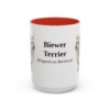 15oz Biewer Terrier Latin Mug, Biewer Terrier, Vintage Dog Coffee Mug, Dog Lover Gift