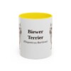 11oz Biewer Terrier Latin Mug, Biewer Terrier, Vintage Dog Coffee Mug, Dog Lover Gift
