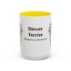 15oz Biewer Terrier Latin Mug, Biewer Terrier, Vintage Dog Coffee Mug, Dog Lover Gift