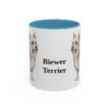 11oz Biewer Terrier Mug, Vintage Dog Portrait Coffee Mug, Dog Lover Gift